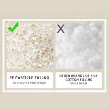 Poupée en peluche douce d'animal bébé | Remplissage de particules en PE fluides | Jouet sensoriel bébé pour temps sur le ventre 0-6 mois, compagnon de chambre d'enfant câlin pour nouveau-nés 0-12 mois, coffret cadeau de naissance (fruits et légumes)