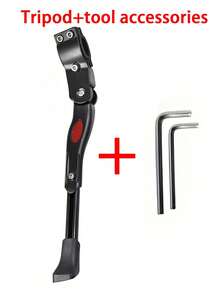 1pc Lightweight Aluminum Alloy Bicycle Stand - High Strength And Durable Bicycle Support - Suitable For Various Types Of Bicycles Including Mountain Bike, Road Bike And City Bike - Anti-Slip Design, Easy To Install And Adjust - Multicolor - View 12