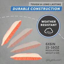 Profional Cornhole Bags Set Of 8 Regulation All Weather Double Sided Sticky Side Slick Side Bean Bags For Pro Corn Hole Game - Seafoam/OrangeSurf&Ride - View 5