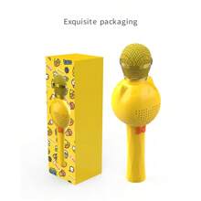 PANDA Wireless Bluetooth Microphone Portable Handheld Karaoke Mic Speaker Support TF Card Home Party Birthday Music Player Singing Recorder KTV