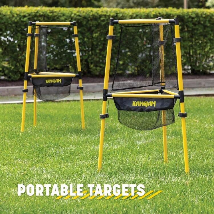 Ultimate Disc Golf Set With 1 Disc Golf Discs And 2 Disc Golf Basket Retrievers Outdoor  Golf Game With Carry Bag - 如圖 - 查看 4