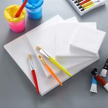 2 Pcs Of Mini Art Canvas In For Handmade Painting (4 Inches/6 Inches/8 Inches/10 Inches/12 Inches)Various Sizes Drawing Board - Multicolor - View 6