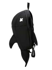 Plecak Peach Tree Unisex Shark Design, codzienny, modny plecak, odpowiedni do szkoły średniej, studentów, par, podróży, sportu, wielofunkcyjny, lekki, powrót do szkoły, Halloween, prezent świąteczny - Czarne - Zobacz 7