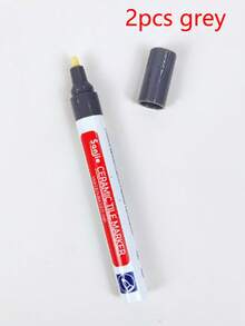 1 pieza Bolígrafo reparador de juntas de azulejos, impermeable, resistente al moho, marcador para pizarra blanca, bolígrafo rellenador - multicolor - Ver 11