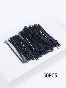 200/150/100/50 pièces de pinces à cheveux noires minimalistes de 5 cm pour femmes, conviennent aux femmes, filles et enfants. Accessoires pour cheveux noirs, petites pinces noires, serre-têtes, épingles à cheveux, pinces anti-frisottis, pinces à cheveux ondulés, pinces de fixation pour cheveux de femmes.