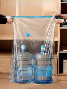 13-1PC 旅行真空袋,真空收纳袋,大容量真空袋,收纳袋,压缩收纳袋,带泵真空袋,旅行袋,收纳盒,真空泵,适用于卧室,行李箱,衣物收纳,女士连衣裙,夏季旅行必备品,假日必备品 - 彩色 - 查看 7