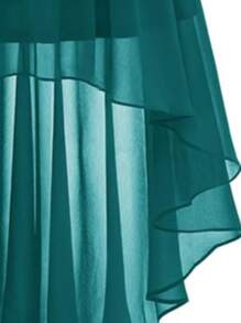 Abito in pizzo, abito da cocktail, scollo a V, lunghezza media, decorazione con cintura, scollatura, pizzo, abito da sera, temperamento, moda elegante, a strati