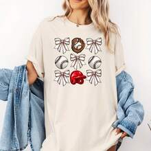 Me Encanta Mi Camisa De Niñera Y  La Camisa De Nieto Favorita De La Abuela, Regalo De Baby Shower, Camisa De Anuncio De Embarazo, Camisa Para Niños462g High-Quality Pure Cotton T-Shirt With Minimalist Art Pattern Print, Soft And Breathable Fabric, Comfortable And Loose, Suitable For All Day Wear, Graduation Ceony, S-Care Inder, High-End High-Quality Fabric, I Choice For Gift Giving - White - View 1