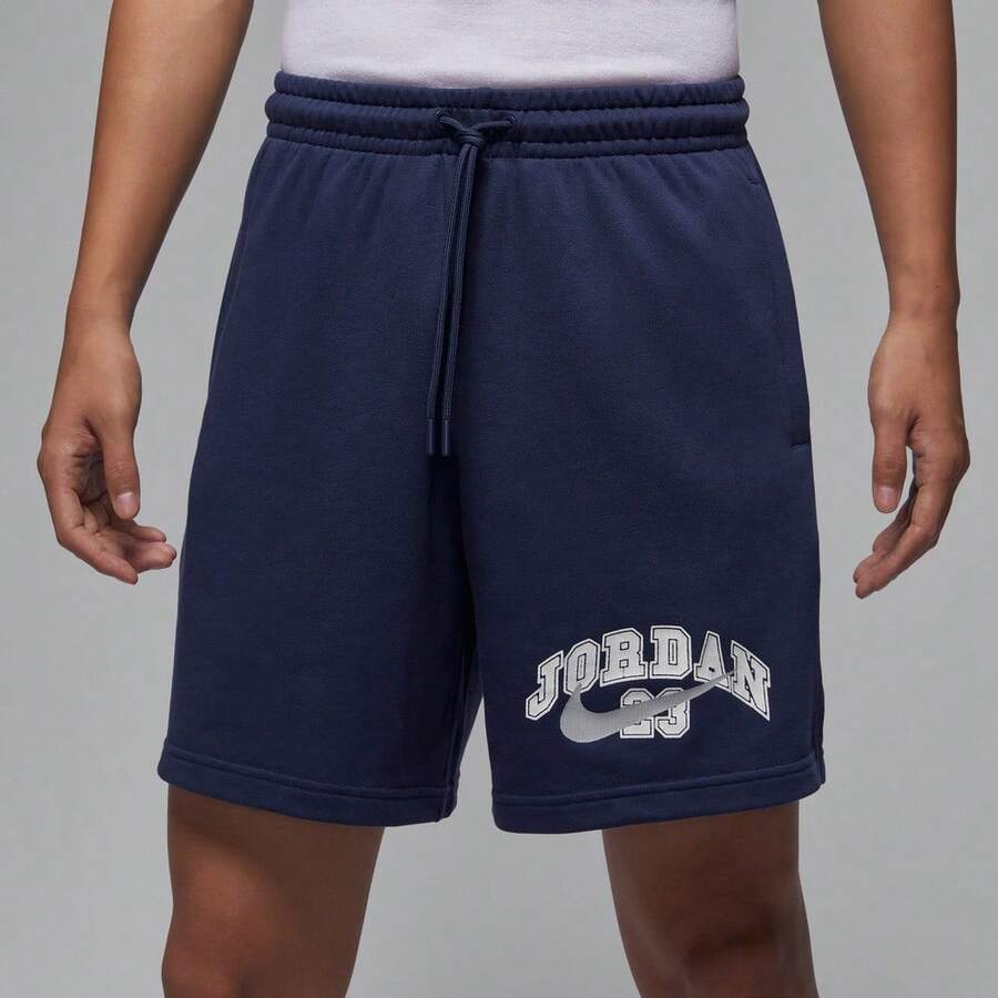 Nike 2025 男士 AS MVP FLC SHORT LB 针织短裤，IB7273-410 - 藍色 - 查看 1