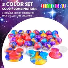 24-Pack Galaxy Slime Balls For Kids – Stretchy, Non-Stick & Mess-Free Stress Relief Toys, Party Favors, Classroom Rewards, Goodie Bag Fillers For Boys & Girls - Nhiều màu - Xem 3