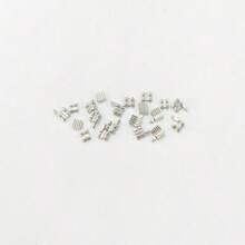 1/20 pezzi set Grillz in metallo alla moda di colore e stile casuale, semplice e pratico, si adatta a varie forme dei denti per aumentare la fiducia e il fascino del sorriso