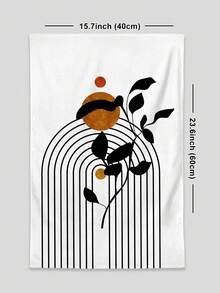 2 Pcs Bohemian Style Ultra Soft Dish Towels, Made Of Polyester, Woven Design Suitable For Kitchen, Modern Farmhouse Decor, Neighbor Gift, Cleaning Supplies, Kitchen Decor - Black and White - View 4