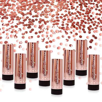 3 Pieces Confetti Color Spray Handheld Flower Tubes, Multicolor Paper Confetti Hand Twisted Gift Flowers, Party Decorations And Gifts, Suitable For Weddings, Birthdays, Graduation Ceremony, Anniversary, New Year Mother's Day Graduation Ceremony, B-Aby Baptism Supplies,Gifts