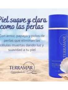 POLVO MICROEXFOLIANTE TERRAMAR Exfoliante Facial Suave Renovador Celular Limpieza Profunda Elimina Impurezas Rutina de Belleza Cuidado Avanzado para Todo Tipo de Piel - Blanco - Ver 2