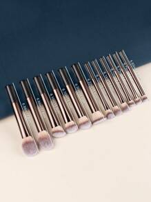 Professional 8pcs Makeup Brush Set, Includes Powder Brush, Blush Brush, Contour Brush, Eye Shadow Brush, Highlighter Brush - High-Quality Makeup Brushes Tool For Flawless Makeup Application