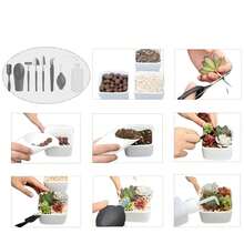 5/8 Pcs Mini Garden Tool Set, Transplanting Tools Set,Succulent Care Kit For Succulent Miniature Gardening Plant - Multicolor - View 6