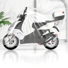 1 pièce/5 pièces/10 pièces Housse de vélo transparente en plastique, tente de vélo, abri de vélo, convient de 1 à plusieurs vélos, léger et portable, protège de la pluie et de la poussière, convient pour les VTT, vélos électriques, vélos de route, équipements de gym (intérieur et extérieur)
