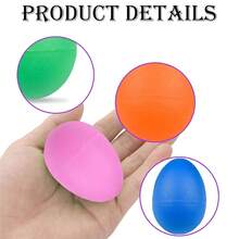 2PCS Colorful Plastic Percussion Shakers - Musical Instruments Halloween Christmas And Thanksgiving Day Gift - Multicolor - View 4