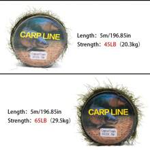 5m fir de pescuit la crap imitație fir iarbă de mare Hooklink sârmă pentru crap rig accesorii de pescuit invizibile