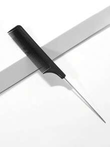 3pcs/1pc Black Pointed Tail Comb, A Steel Pin-Shaped Protruding Hair Dye Comb - Hair Salon Designed Hair Comb With Haircut Partitioning And Pointed Tail Design, Suitable For Normal Hair,Back To School,Travel Holiday Essentials,Hair Accessories For Women,Brush,Hair Brushes,Edge Brush,Brush Hair,Hair Comb,Comb Hair,Detangling Brush,Ball Brush,Mini Hair Brush,Hair Brush Set,Wooden Comb,Hair Brush, Brush, Comb, Slick Back Brush, Hairbrush, Edge Brush, Brush Hair, Hair Comb, Hair Brush Set, Comb Hair, Mini Hair Brush, Detangling Brush, Hair Brushes,Hair, Accessories, Hair Products, Hair Tools, Hair Stuff, Hair Care, Curly Hair Brush, Barber, Barber Accessories, Hairdressing Equipment,Travel Essentials,Travel Essential,Hairstyle,Hairdressing