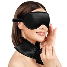 Gel Eye Mask And Neck Ice Pack, Head And Neck Ice Pack, Neck Cooler, Ice Gel Headband, Cold And Hot Compress Pack, Perfectly Smooth And Completely Shading, With Elastic Band And Adhesive Band, Which Can Be Heated And Frozen By Microwave - Black - View 4