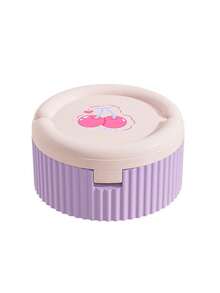 1PC便携式药片包装盒一日三餐药品收纳盒迷你防潮避光折叠水杯外出 - 彩色 - 查看 7