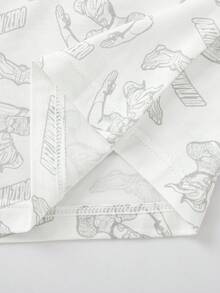 Balabala Boys' Tank Top Sleeveless Boys' Home Wear Pack Of Two - White Grey Tone - View 4