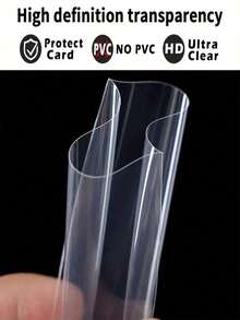 50 piezas/100 piezas/200 piezas Fundas de tarjetas transparentes - Fundas protectoras de tarjetas suaves y transparentes - Para juegos de cartas coleccionables tradicionales - Adecuado para regalos de Halloween y Navidad - Perfecto para coleccionistas y jugadores