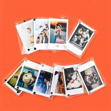 1pc/3pcs/5pcs Acrylic Magnetic Photo Frames, Double-Sided Photo Refrigerator Magnets, Photo Clips, Desk Display Stand, Holiday Gift