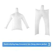 1 pièce Sac de séchage de vêtements de voyage portable, sèche-linge sans installation, sac de séchage rapide pour doudounes, gonfle les tissus