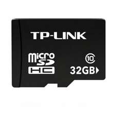tp-link TF-Karte für Videoüberwachungskamera 32G-Speicherkarte zur Sicherheitsüberwachung Schnelle Lese- und Schreibgeschwindigkeit Stabile Leistung 24 Stunden Allwetterlagerung Lese- und Schreibgeschwindigkeit der Klasse 10 TL-SD32L