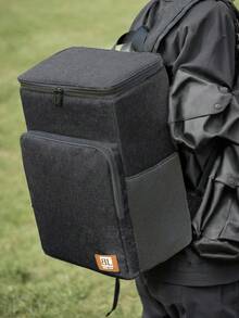 21L Large Capacity Insulated Picnic Backpack, Outdoor Cooler Bag Lunch Box Bag For Men & Women, Waterproof And Leakproof Oxford With Adjustable Shoulder, Back To School Lunch Box, Dinner Food Fresh Keeping Box, For Office Picnic Hiking Beach Back To School Lunch Box Back To School Supplies Bento Box Home Essentials Kitchen Accessories Back To School Supplies Bag For School School Accessories School Stuff - Black - View 2