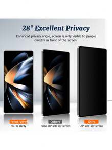 Yezodawee 2Pcs Matte Privacy Screen Protector Compatible With Samsung Galaxy Anti-Peep Matte Finish Tempered Films Compatible With Samsung A16/A06/A05/A15 4G Full Screen Anti-Glare A25/A35/A55 Mobile Phone Tempered Film A04/A14 4G Anti-Fall A34/A54 5G/A04E Protective Sticker A14 5G/A15 5G/A05S