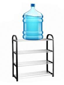 1 sapateira de camada única e multicamadas, prateleira de armazenamento multifuncional de grande capacidade, economiza espaço, organização de itens diversos e armazenamento de botas, para colocação em corredores, armários, salas de estar, quartos, armários de armazenamento, acessórios de quarto, sapateiras pequenas, caixas de sapatos em armários, sapatos, prateleiras de parede, sala de estar, armazenamento de sapatos, prateleiras, caixas de armazenamento de sapatos, prateleiras de canto