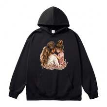 1/2/3 件母亲拥抱女儿热转印贴布，DIY 熨烫可水洗贴布，适用于 T 恤、牛仔裤、连帽衫、手提袋、枕头 - 彩色 - 查看 11