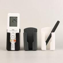 1 Wireless Remote Control Brackets, Orderly Organizer, Air Conditioning Storage Box, Non Drilling Wall Bracket