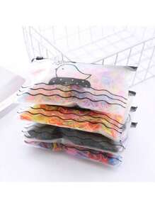 1 Pacote de Elásticos Coloridos Descartáveis na Moda, Faixas de Cabelo, Acessórios de Cabelo, Adequados para Presente de Meninas, Uso Diário, Mulheres, Acessórios de Cabelo para Festa, Acessórios de Cabelo para Vestir, Decoração Doméstica de Banheiro, Decoração de Outono, Acessórios de Cabelo de Volta às Aulas