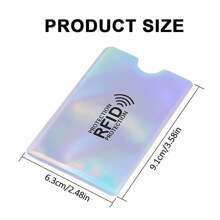 12/24/30pcs Anti Blocking Reader Lock Bank Card Credit Card Protector,Rfid Blocking Sleeves,ID Card Case Protector Metal Aluminium Case Card Holder, Wallet Business Card Holder, Credit Card Holder For Women For Men