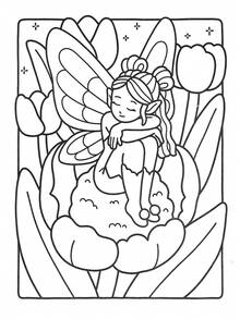 1pc 40 Page FRESH GLOW Coco Coloring Book For Adults And Kids, Bold And Easy, Simple And Big Designs For Relaxat Colouring Books Christmas,Christmas Halloween Gift, Birthday Present, Children's Day,Student Supplies, Back To School Supplies - Multicolor - View 7