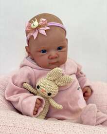 New Arrival Anatomically Correct 18 Inch 45 CM Reborn Baby Dolls Realistic Newborn Baby Toddler Doll With Full Body Vinyl Girl Dolls Birthday And Xmas Present - Hot Pink - View 7