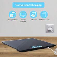 For Body Weight Smart Scale Digital Bathroom Scale BMI Bluetooth Body Fat Scale - as pic - View 4