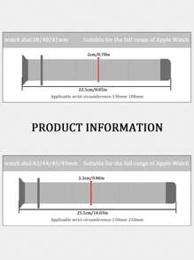 New Milanese Stainless Steel Ring-Shaped Magnetic Watch Strap Metal Magnetic Watch Strap Ultra1/2 Is Unisex And Suitable For 45/49/38/40/41/42/44mm. It Is Compatible With Watch Series 1/2/3/4/5/6/7/8/Se. It Is Breathable, Lightweight, Non-Stuffy, Non-Irritating, And Non-Falling Off. The Entire Watch Series Can Be Used With S9 And S10 Sports And Home Waterproof Watch Straps