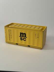 11.5cm Length Mini Metal Container, Retro Industrial Style Office Storage Box, Creative Home Organizer