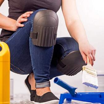 1pc Tile Laying Knee Pads, Cement Flooring Work Knee Protector