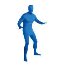 1 pieza Mono Zentai, Disfraz deBodyo completo de spandex ajustado a la piel, Mono de cosplay para adulto, Traje de siginja, Ropa para actuaciones en el escenario. La tela tiene alta elasticidad, por favor revise el tamaño antes de realizar el pedido. - capa de invisibilidad - Ver 45