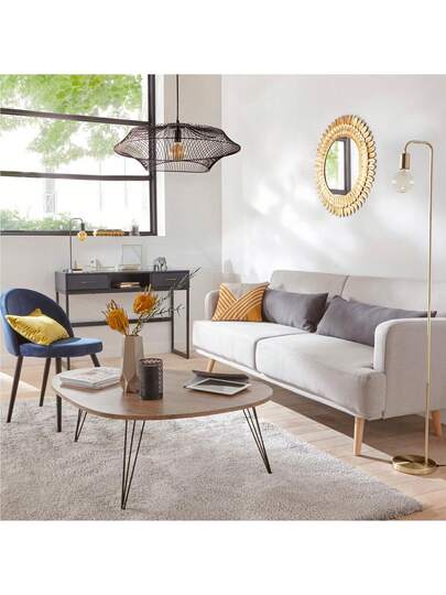 Well Home WELL HOME Zwart Metal Vloer Lamp H150. Free Shipping in 24/72 Hours. view 3