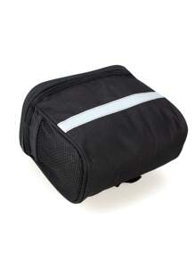 1pc Bicycle Handlebar Bag,Waterproof & Foldable Bike Front Bag,Cycling Handlebar Bag For Mountain Bike,Road Bike,Large Capacity Outdoor Sports