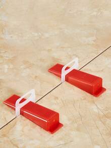 400-Piece 2mm Transparent Tile Spacers For Wall, Leveling Clips, Base Wedges With Cross Spacers & Rotary T-Type Tile Tool Kit | Self-Leveling Professional Tile Wall Leveling System – Evenly Spaced, Flawless Tiling, No Damage To Tiles Or Walls, Easy To Use | Ideal For Home (Kitchen, Bathroom, Balcony, Patio), Construction, Office, Renovation, Commercial Buildings & Ceramic Wall Installation Tool Set - Multicolor - View 10