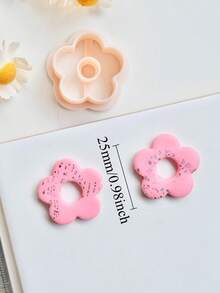 春花聚合物粘土切割套装，用于珠宝制作 - 玫瑰、雏菊、鸡蛋花形状 | 3D 打印植物工具，用于吊坠项链和耳环 | 非常适合制作花瓣设计、珠宝制作工具 | 花卉设计 | 耐用塑料切割器、珠宝制作用品 - 花 - 查看 18