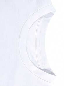 Sleeping Cat With Humorous Text Large Size Women's Short-Sleeved T-Shirt (Non-Sports) - White - View 3